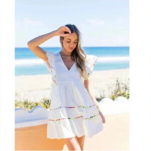 NWT Crosby by Mollie Burch - Holden Dress - White - Size Small